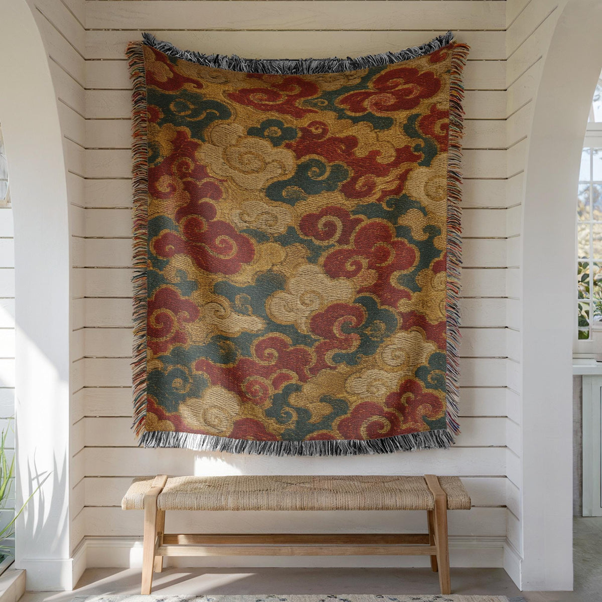 Cloud Woven Blanket