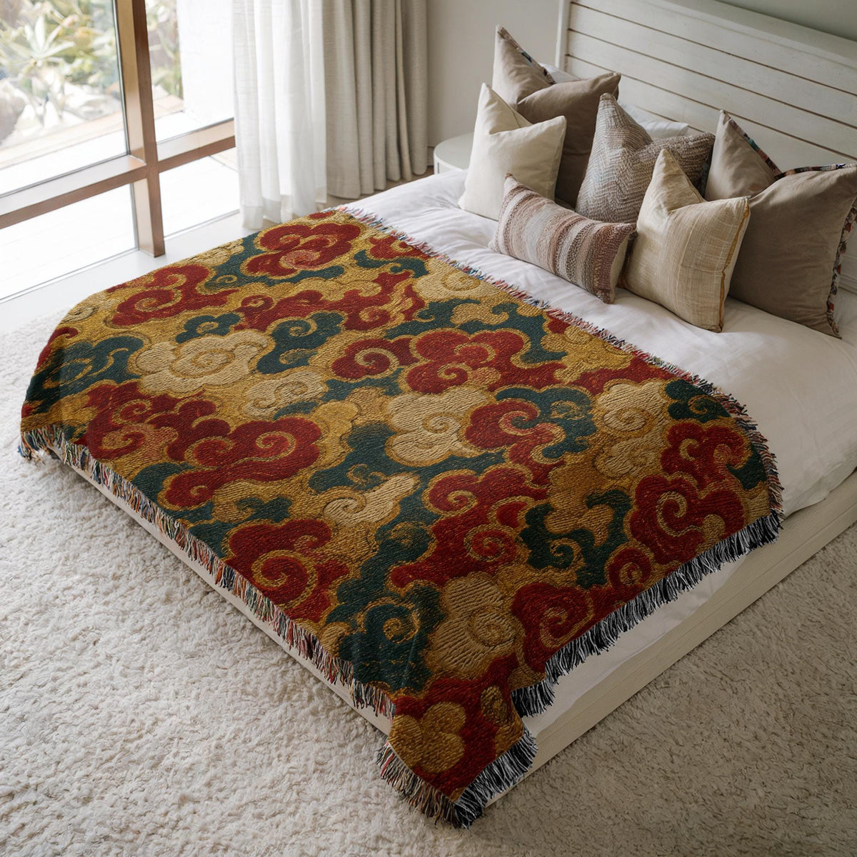 Cloud Woven Blanket