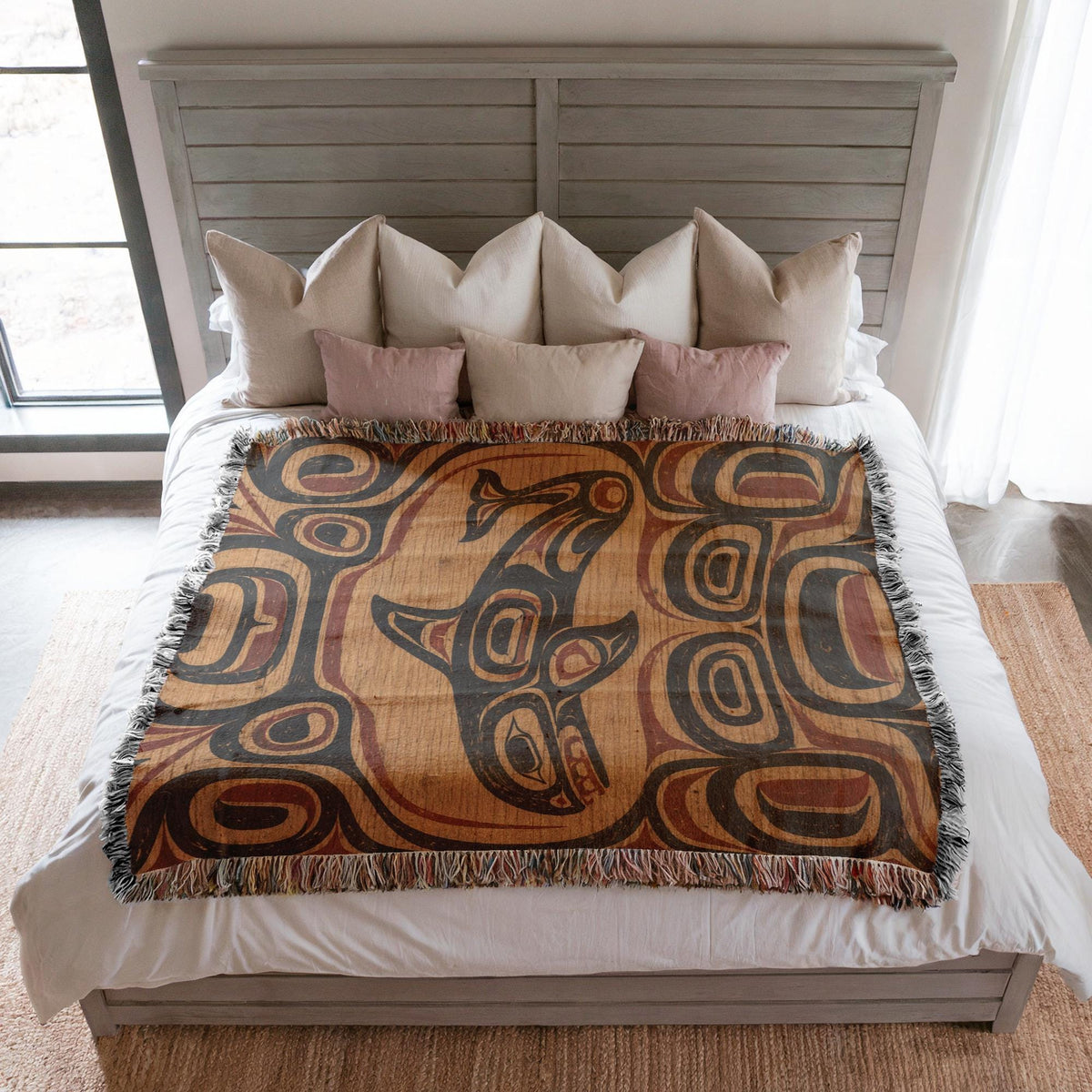 Hummingbird Woven Blanket