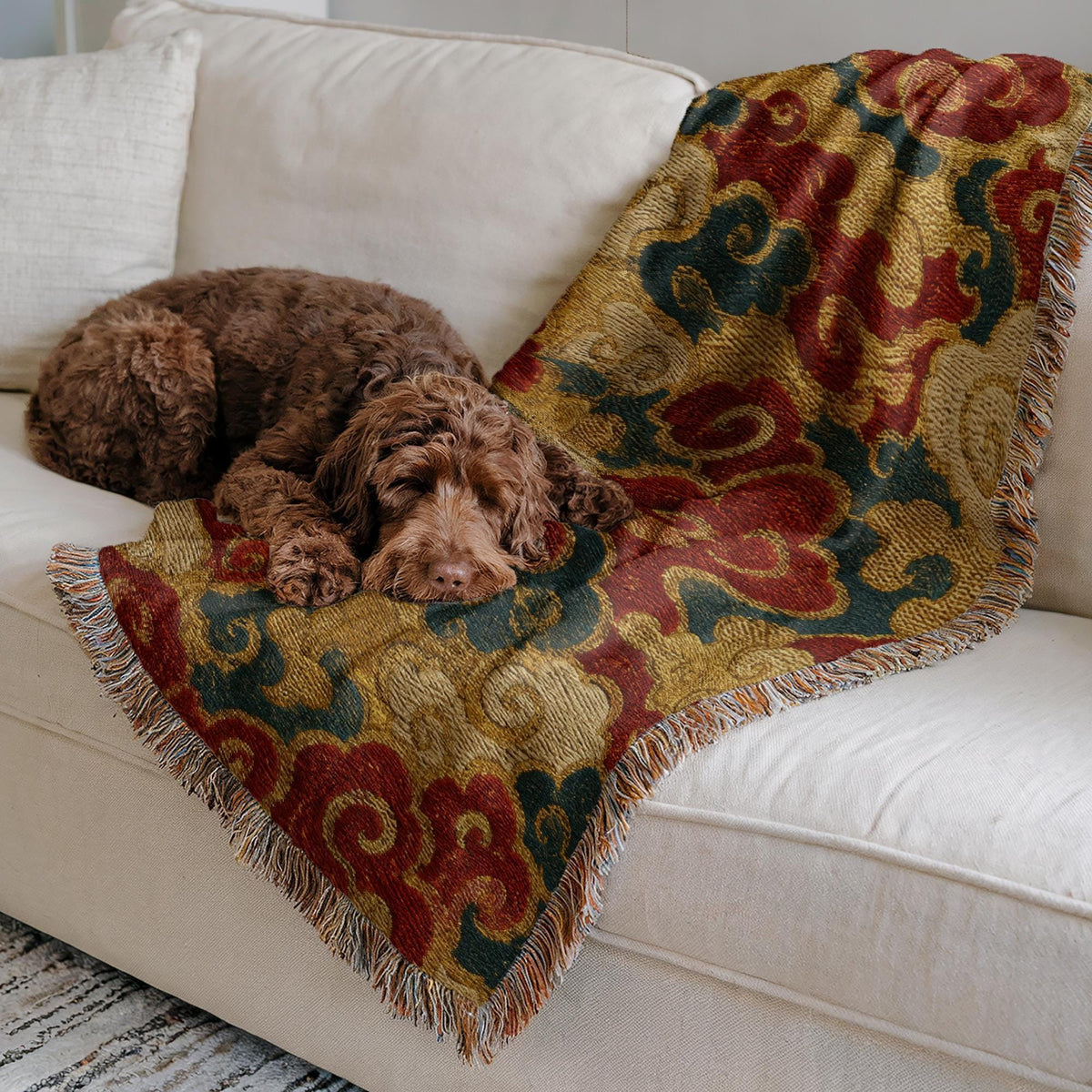 Cloud Woven Blanket