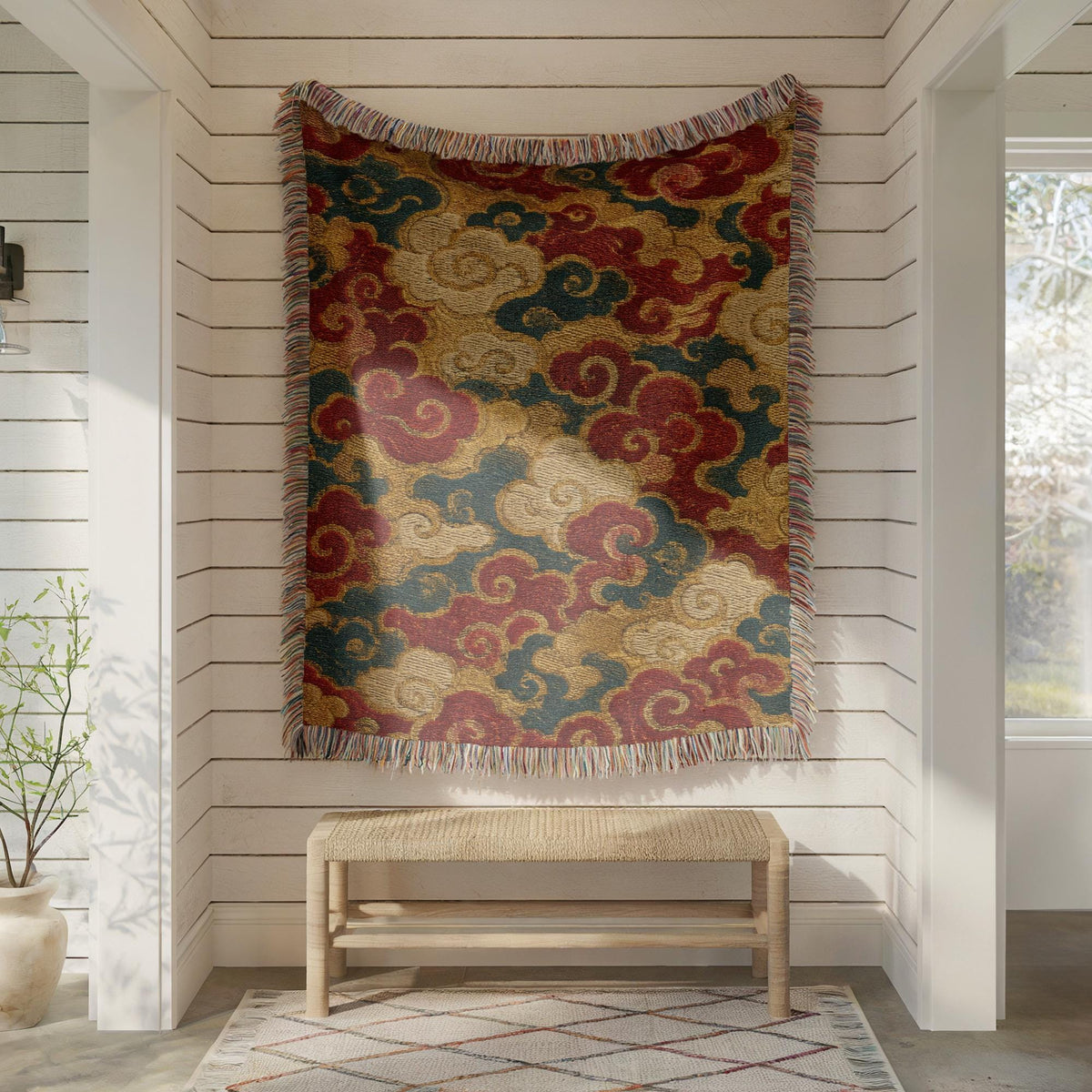 Cloud Woven Blanket