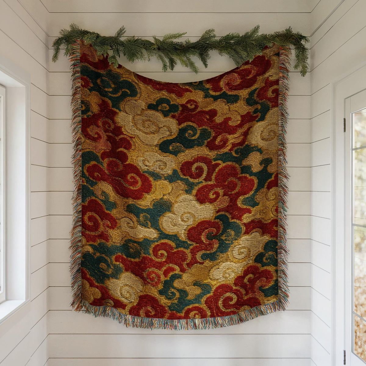 Cloud Woven Blanket