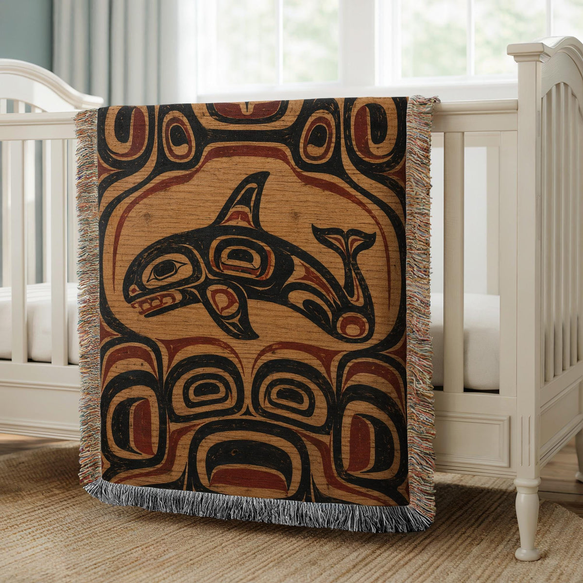 Hummingbird Woven Blanket