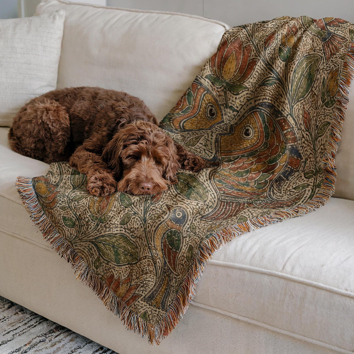Butterfly Woven Blanket