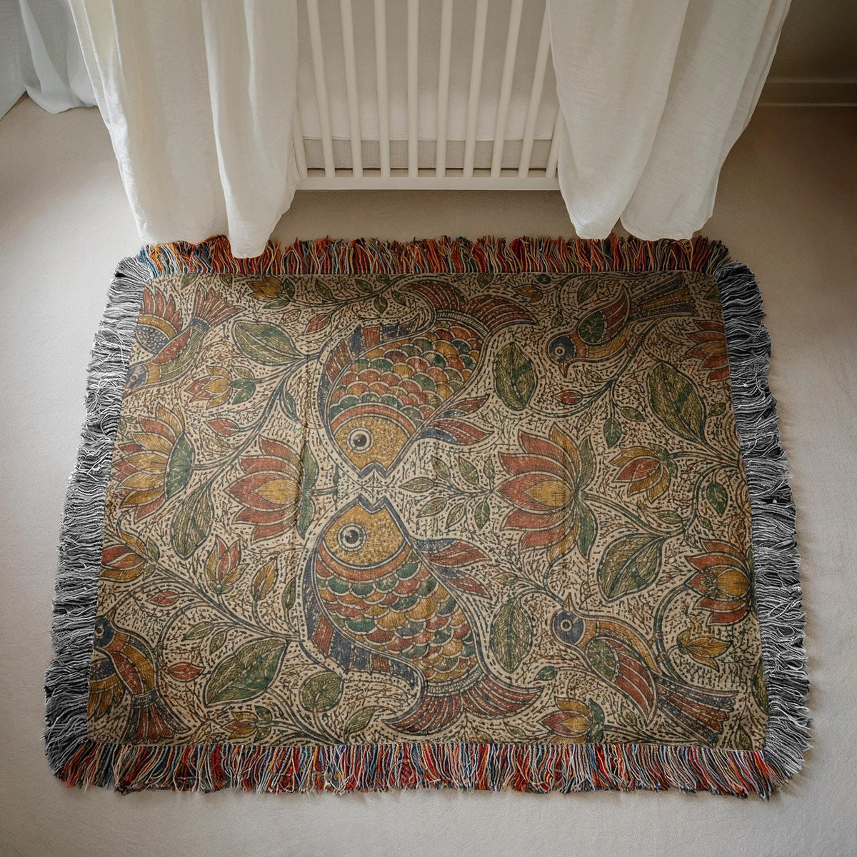 Butterfly Woven Blanket