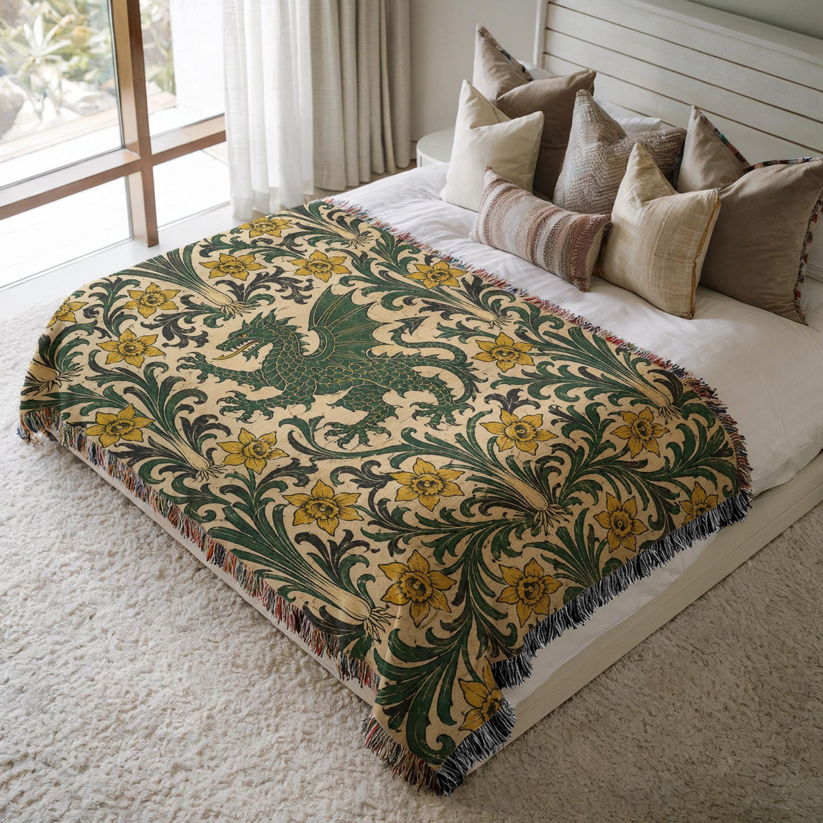 Dragon Woven Blanket
