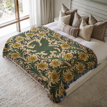 Dragon Woven Blanket
