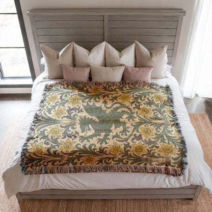 Dragon Woven Blanket