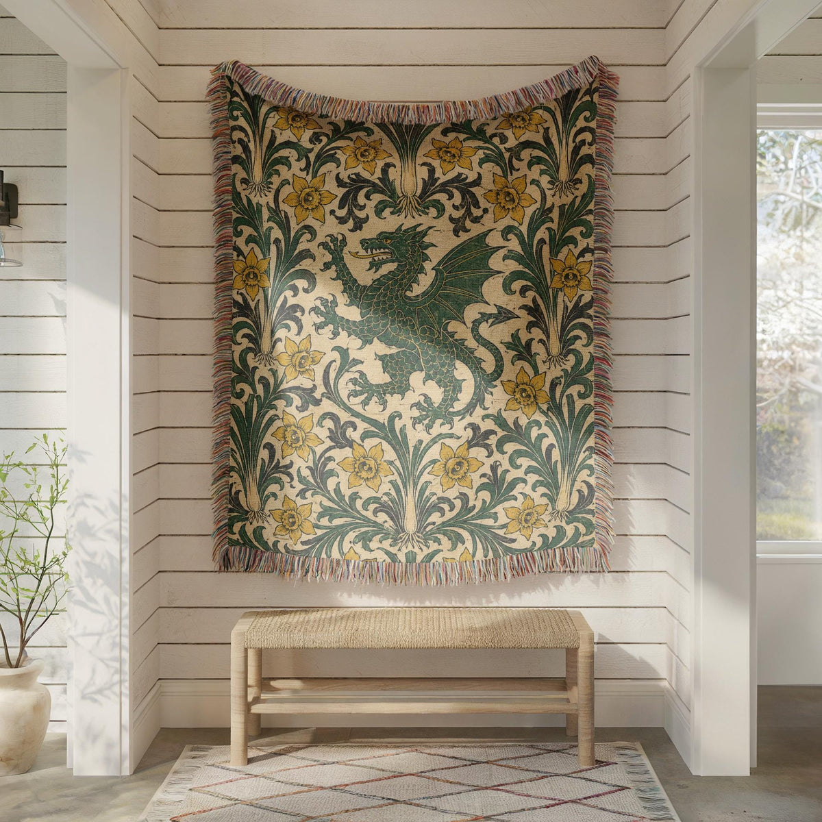 Dragon Woven Blanket
