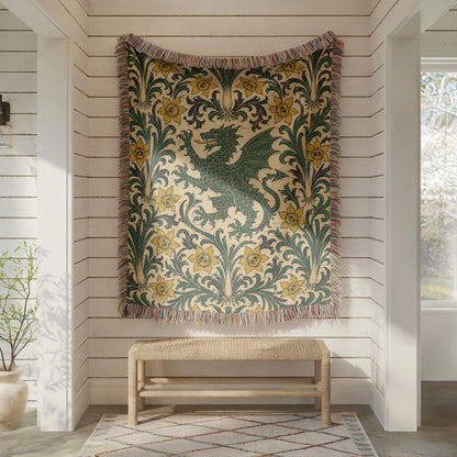 Dragon Woven Blanket