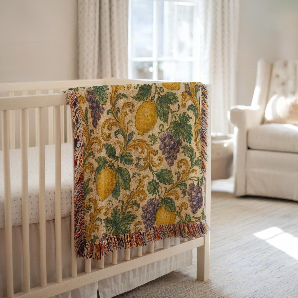 Lemon Woven Blanket