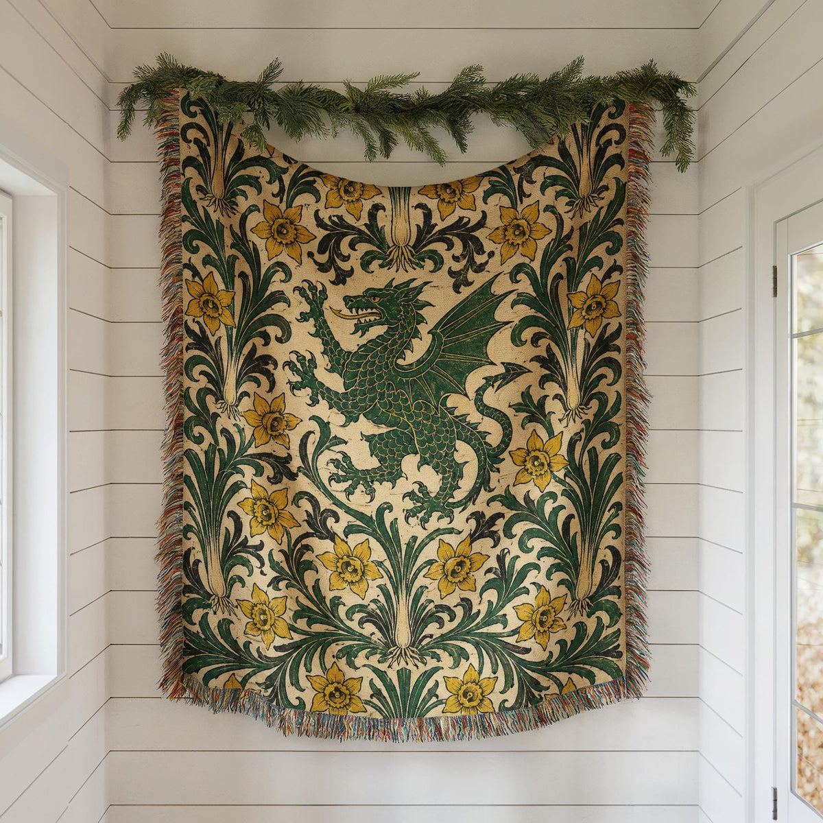 Dragon Woven Blanket