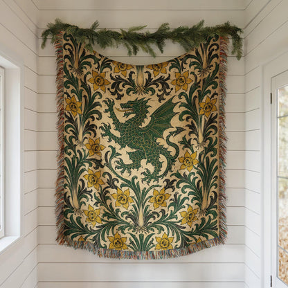 Dragon Woven Blanket