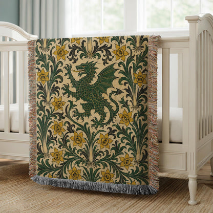 Dragon Woven Blanket