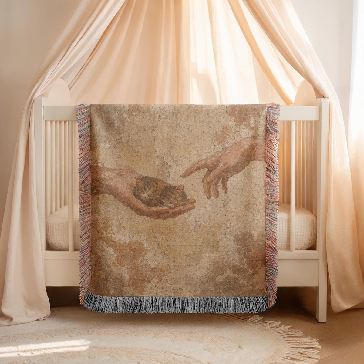 Creation of Cat Woven Blanket