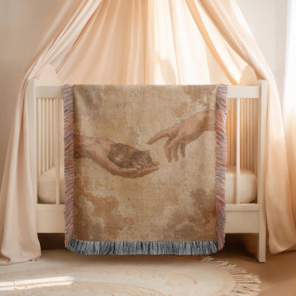 Creation of Cat Woven Blanket