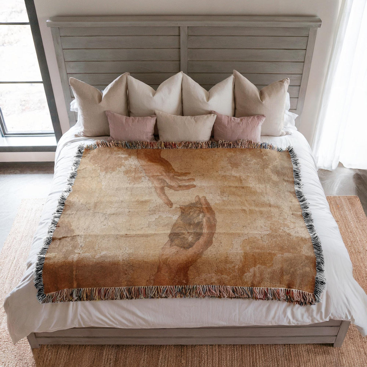 Creation of Cat Woven Blanket