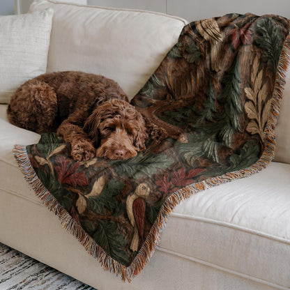 Deer Woven Blanket