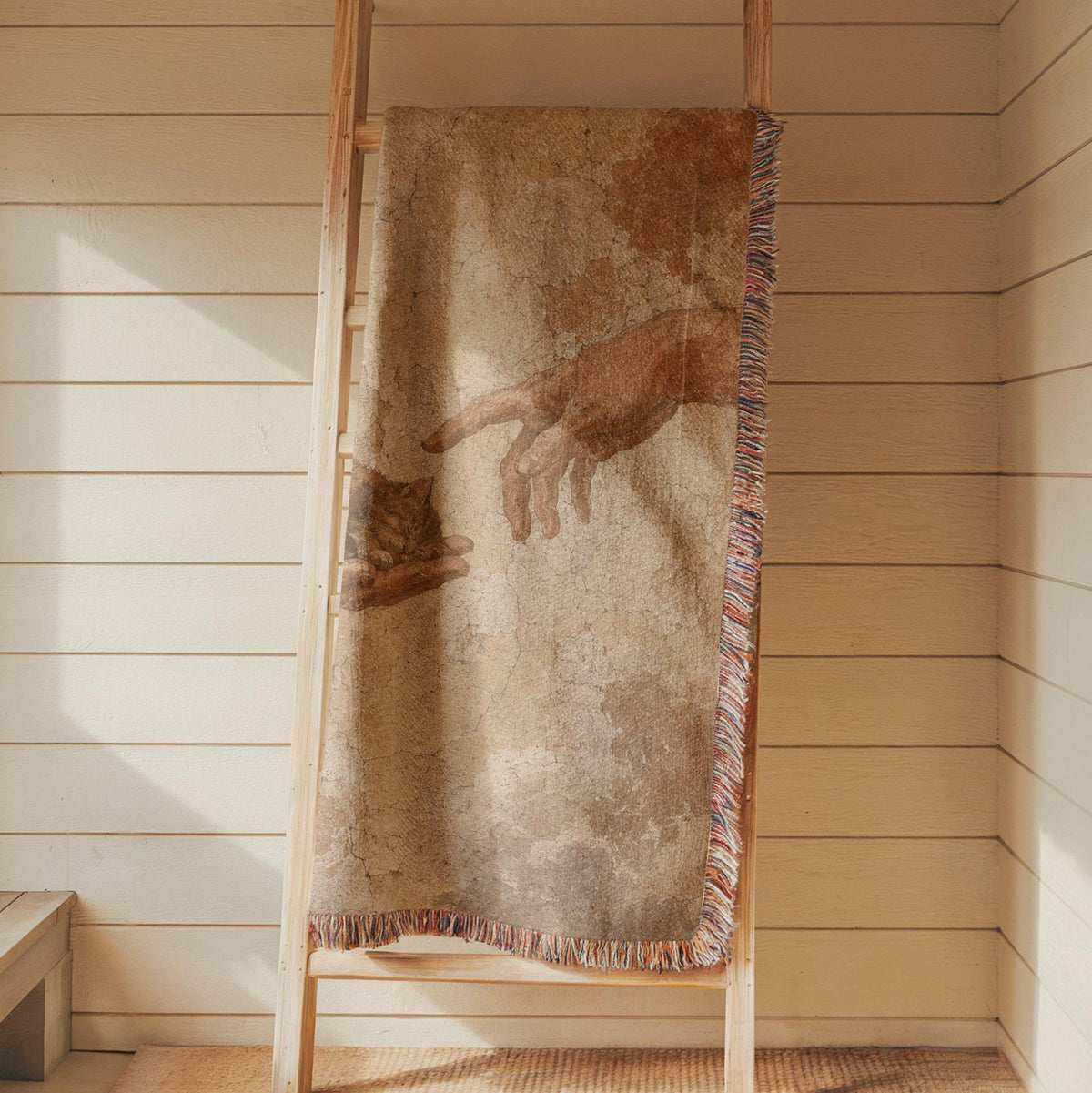 Creation of Cat Woven Blanket