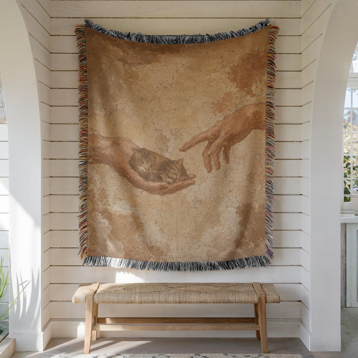 Creation of Cat Woven Blanket
