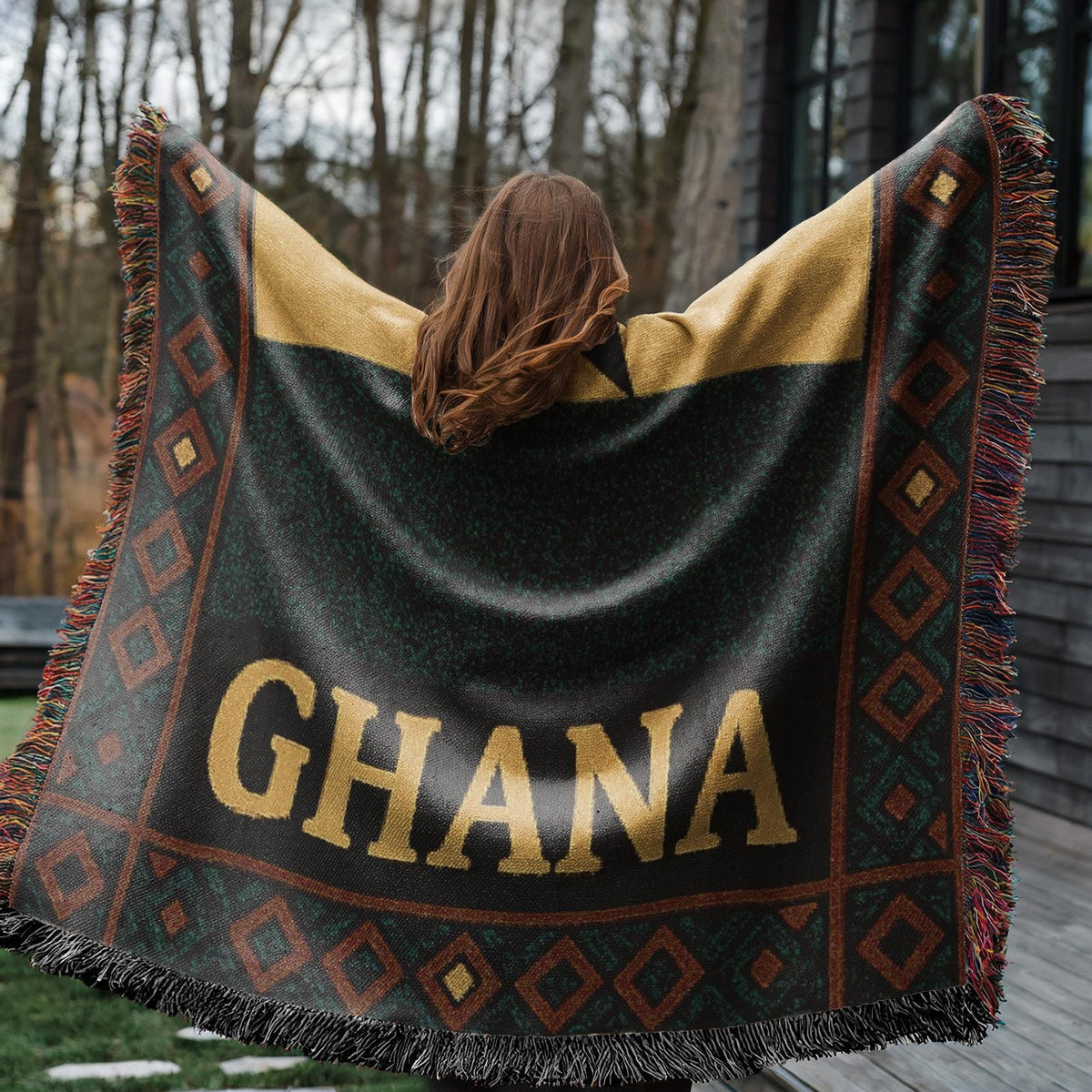 Ghana Woven Blanket