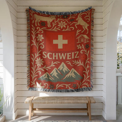 Switzerland Woven Blanket