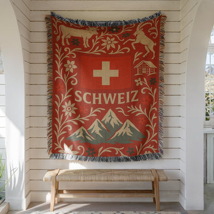 Switzerland Woven Blanket