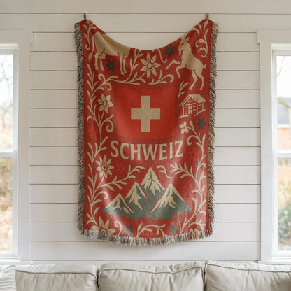 Switzerland Woven Blanket