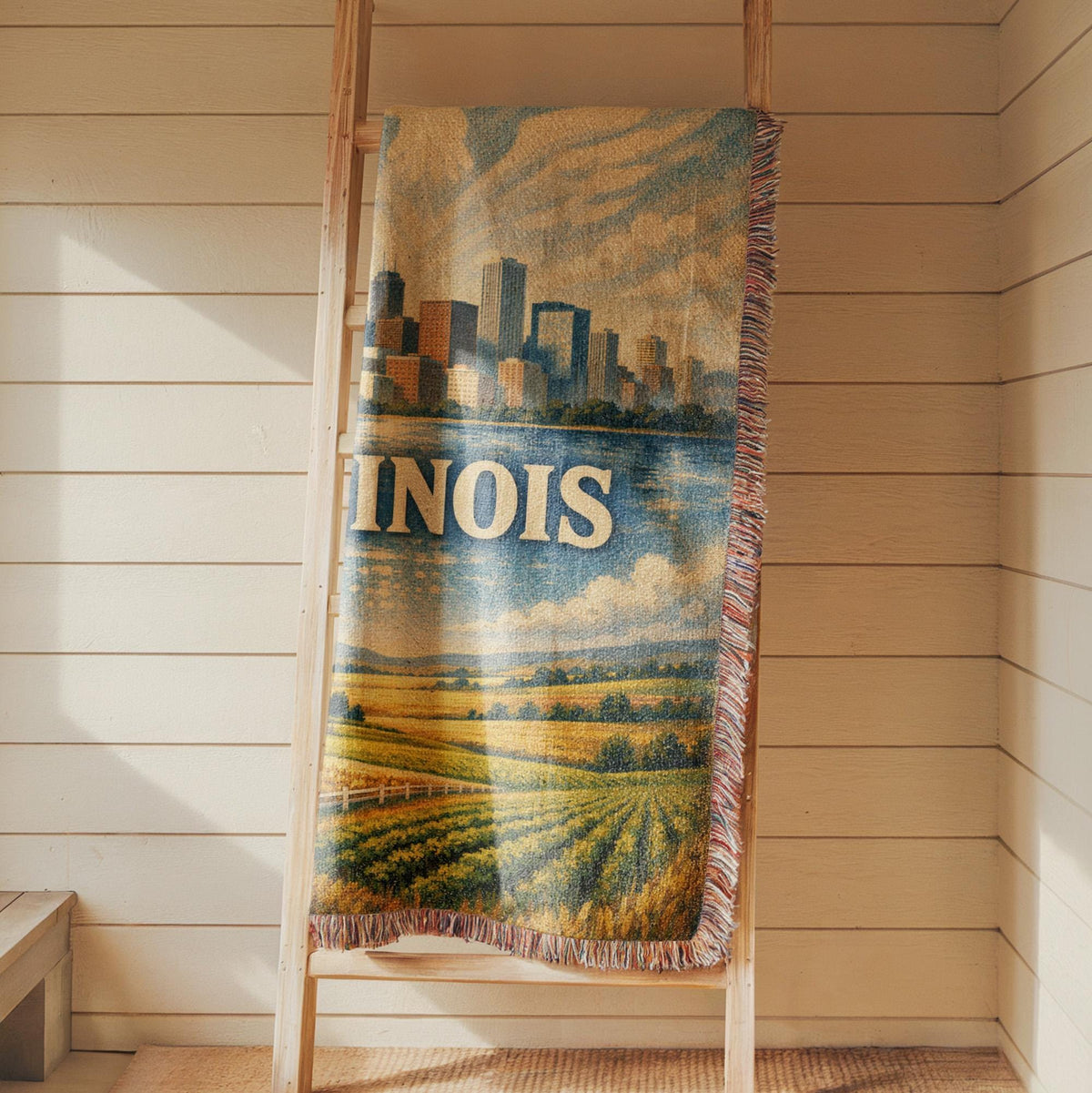 Illinois Woven Blanket