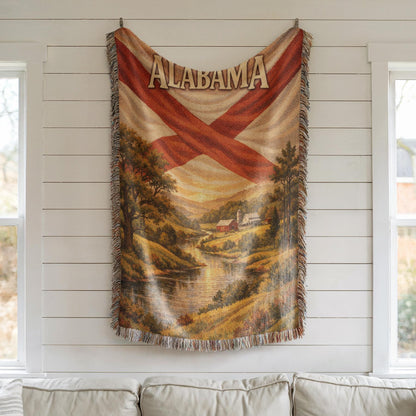 Alabama Woven Blanket