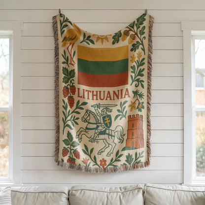 Lithuania Woven Blanket
