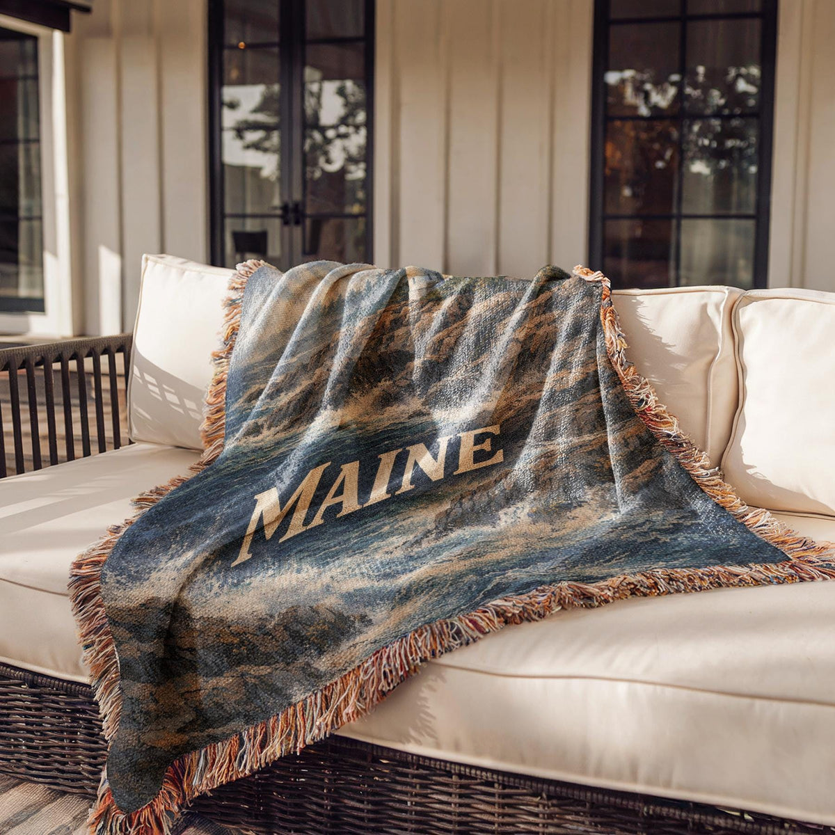 Maine Woven Blanket