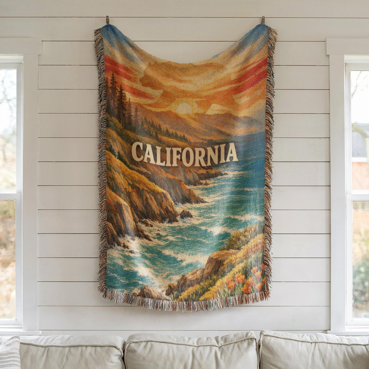 California Woven Blanket