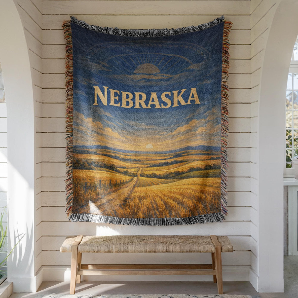 Nebraska Woven Blanket