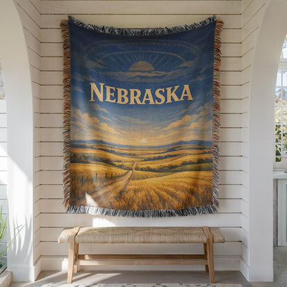 Nebraska Woven Blanket