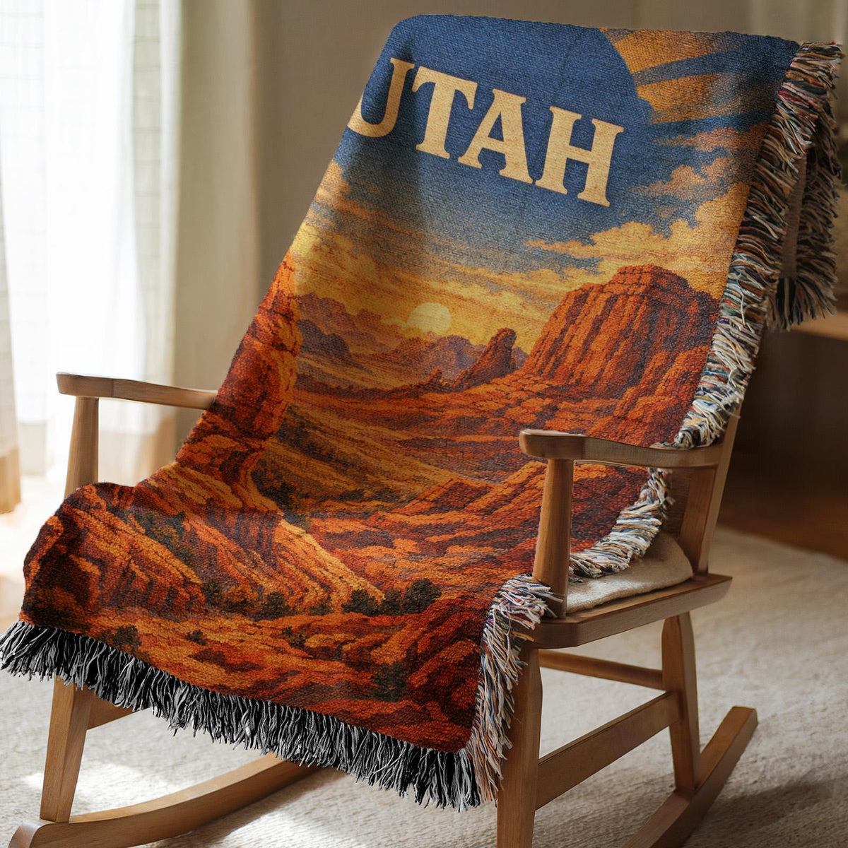 Utah Woven Blanket