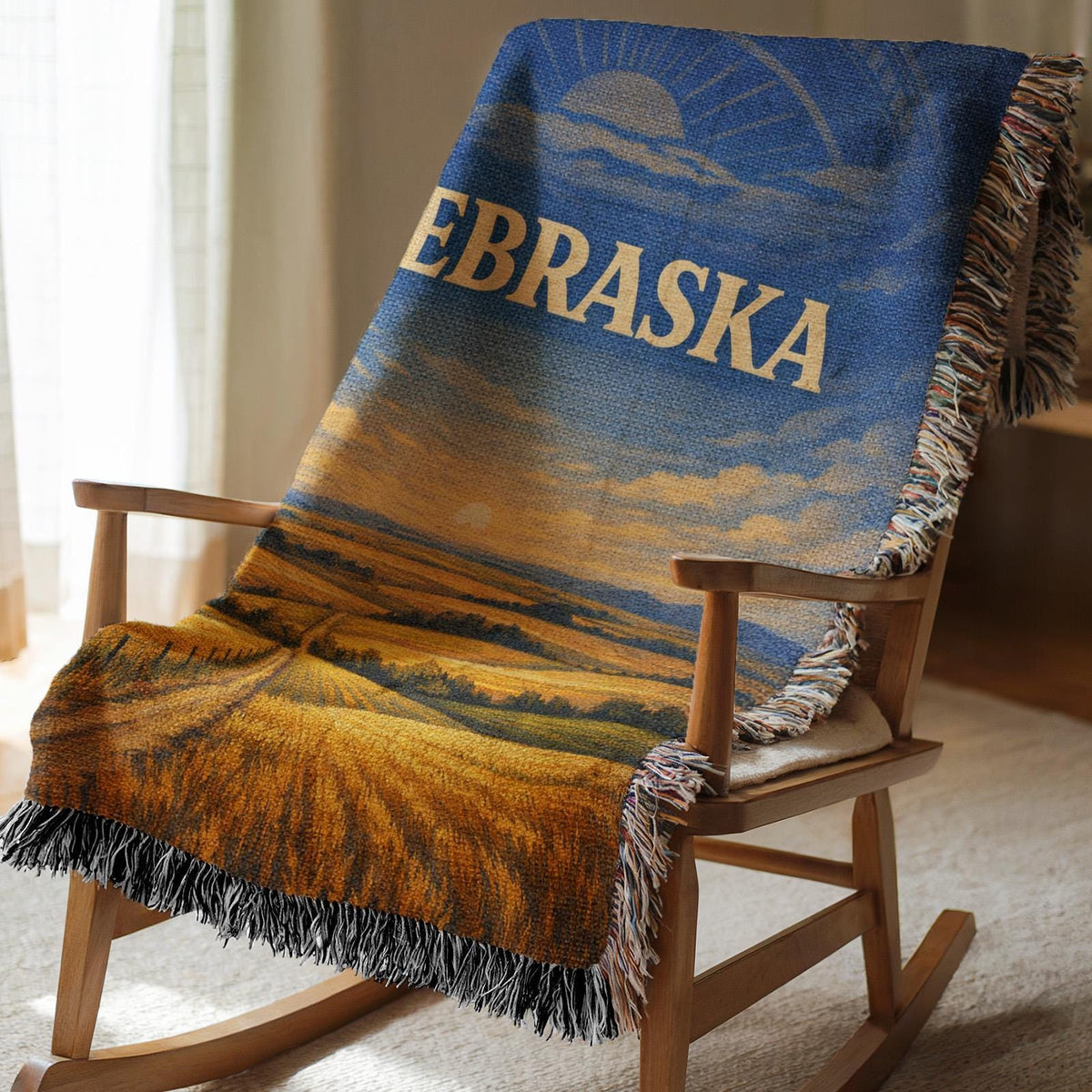 Nebraska Woven Blanket