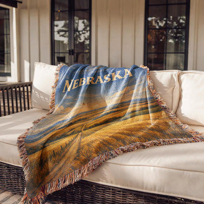 Nebraska Woven Blanket