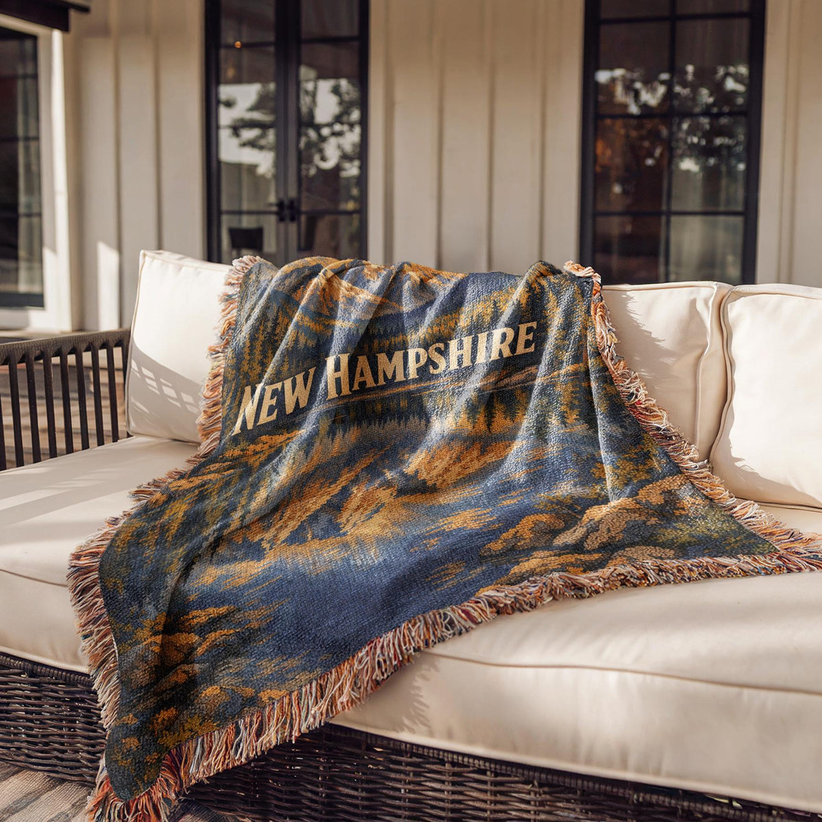 New Hampshire Woven Blanket