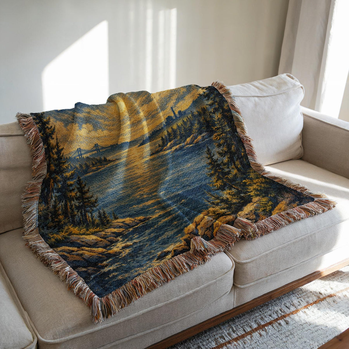 Maine Woven Blanket