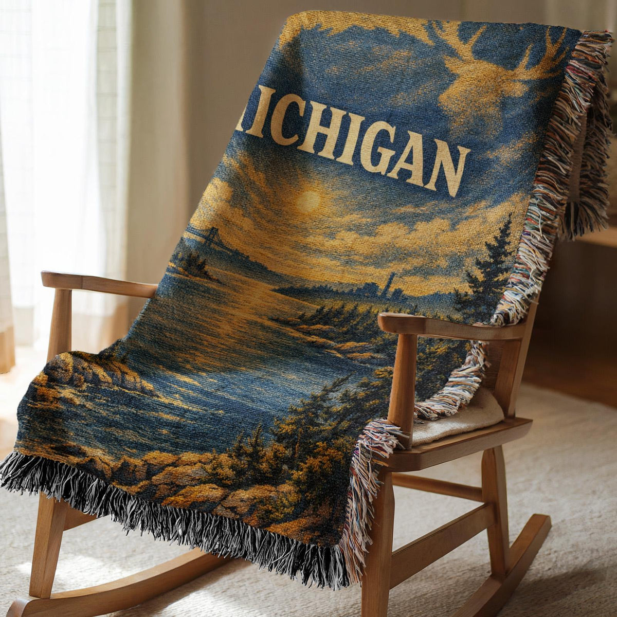 Maine Woven Blanket