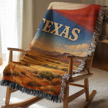 Texas Woven Blanket