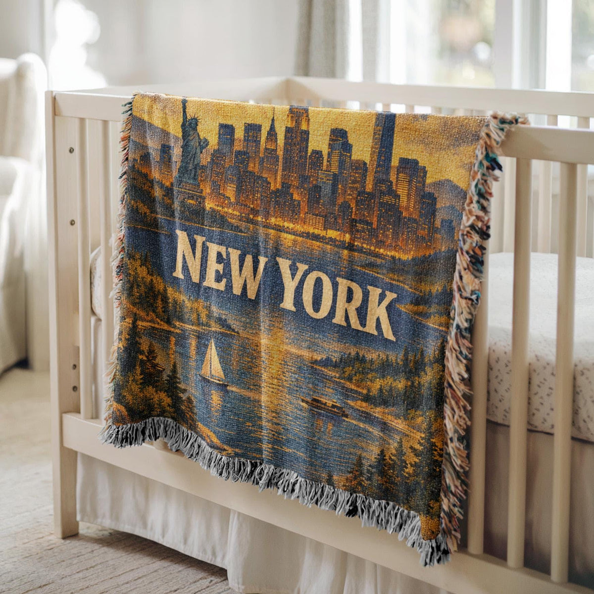 New York Woven Blanket