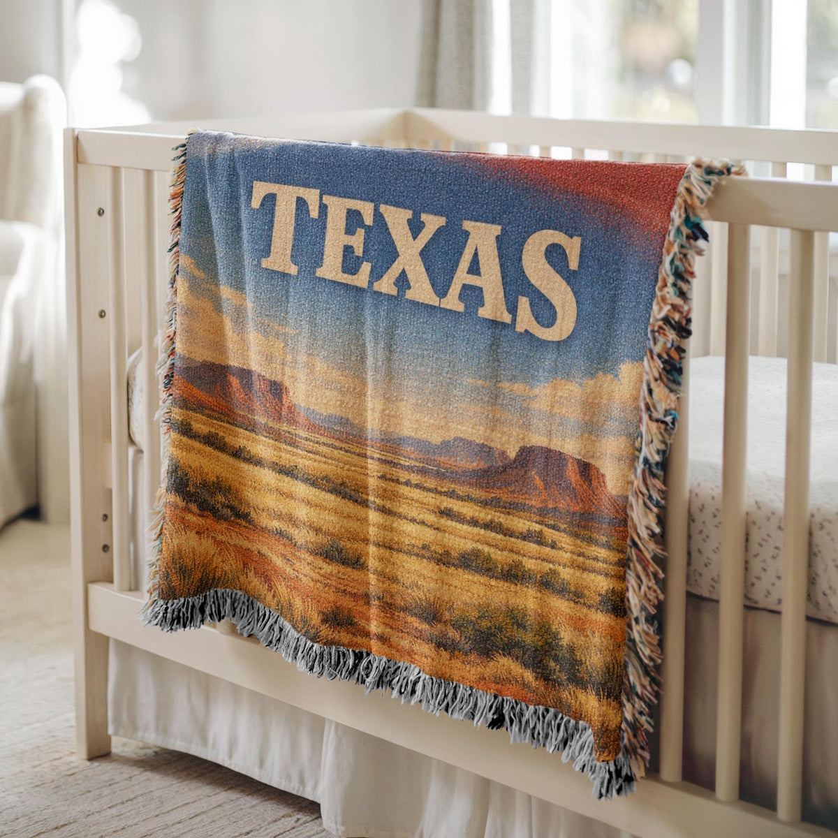 Texas Woven Blanket