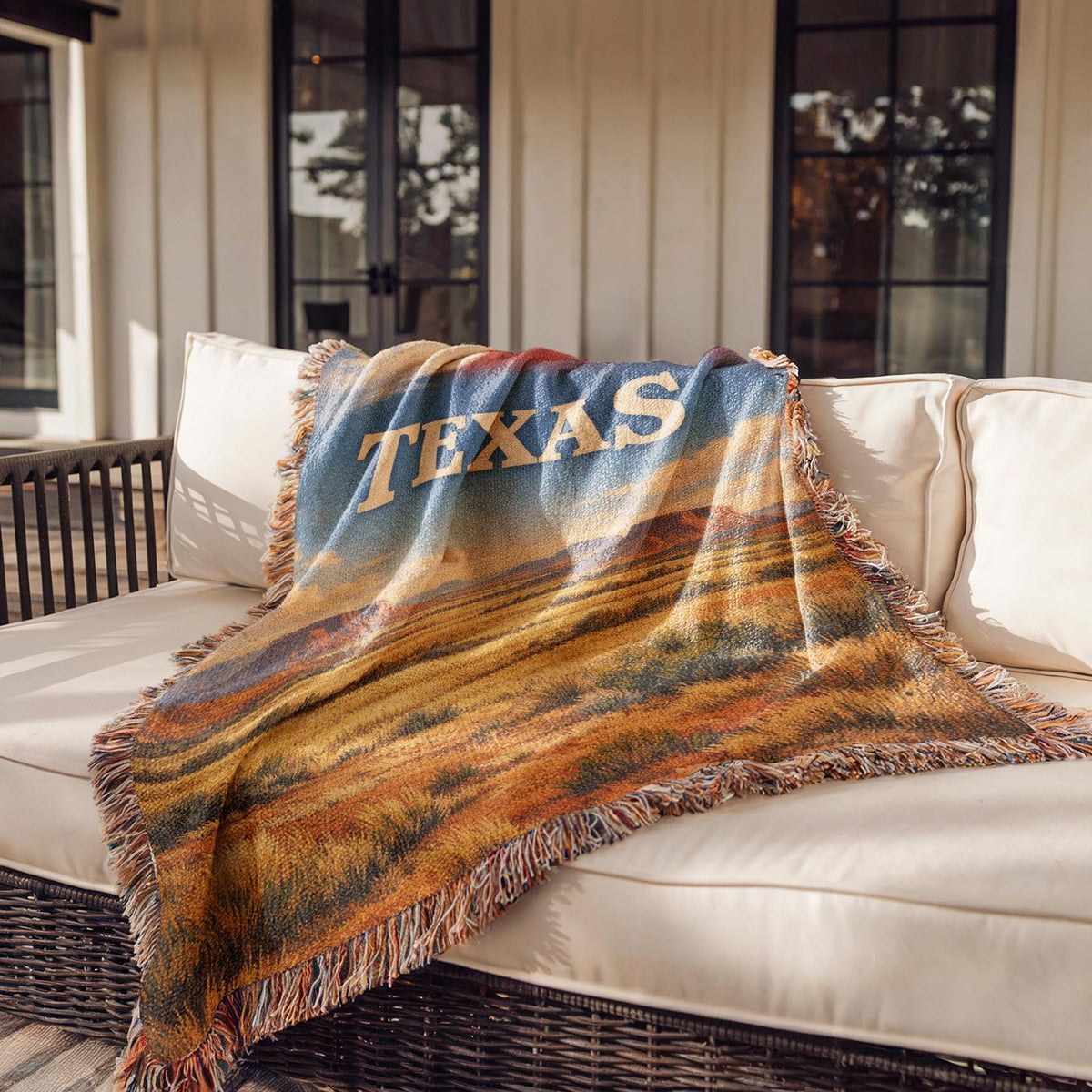 Texas Woven Blanket