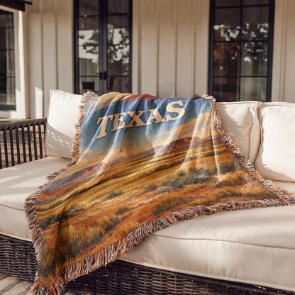 Texas Woven Blanket