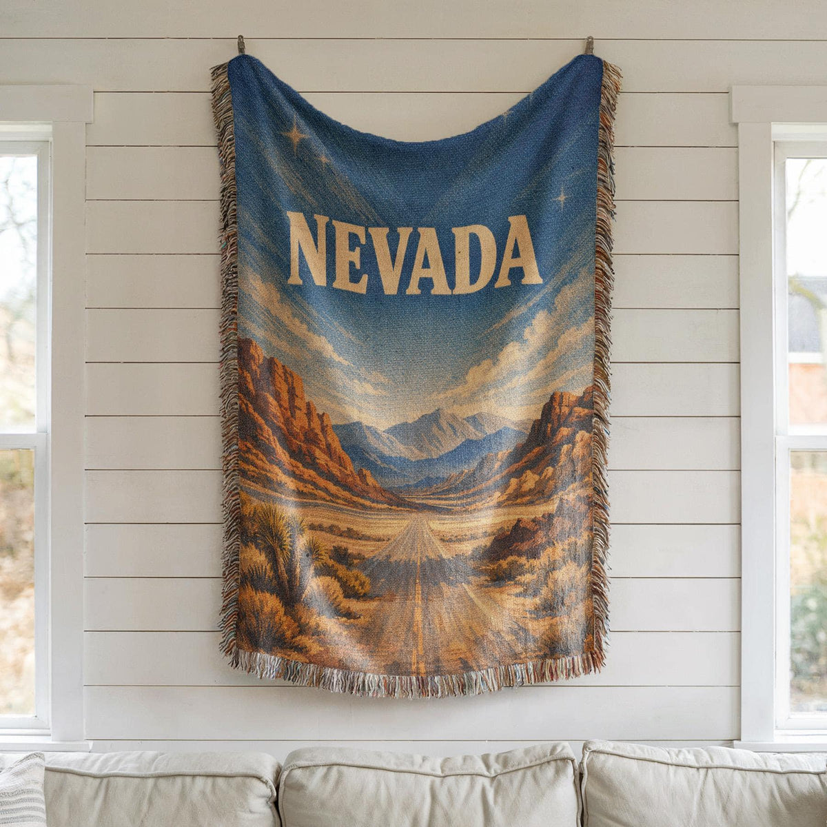 Nebraska Woven Blanket