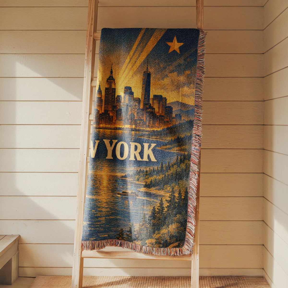 New York Woven Blanket