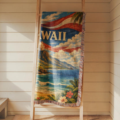 Hawaii Woven Blanket
