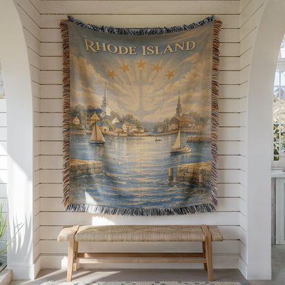 Rhode Island Woven Blanket